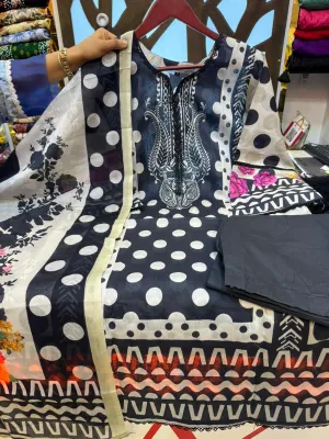 Elegant Floral Swizz Lawn Collection